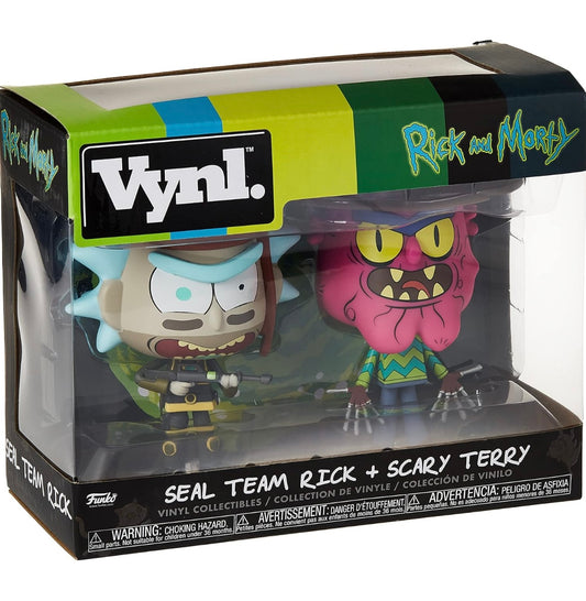 Funko Vynl: Rick & Morty - Seal Rick and Scary Terry