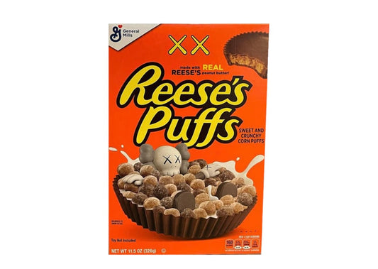 KAWS x Reese's Puffs Cereal (Not Fit For Human Consumption)