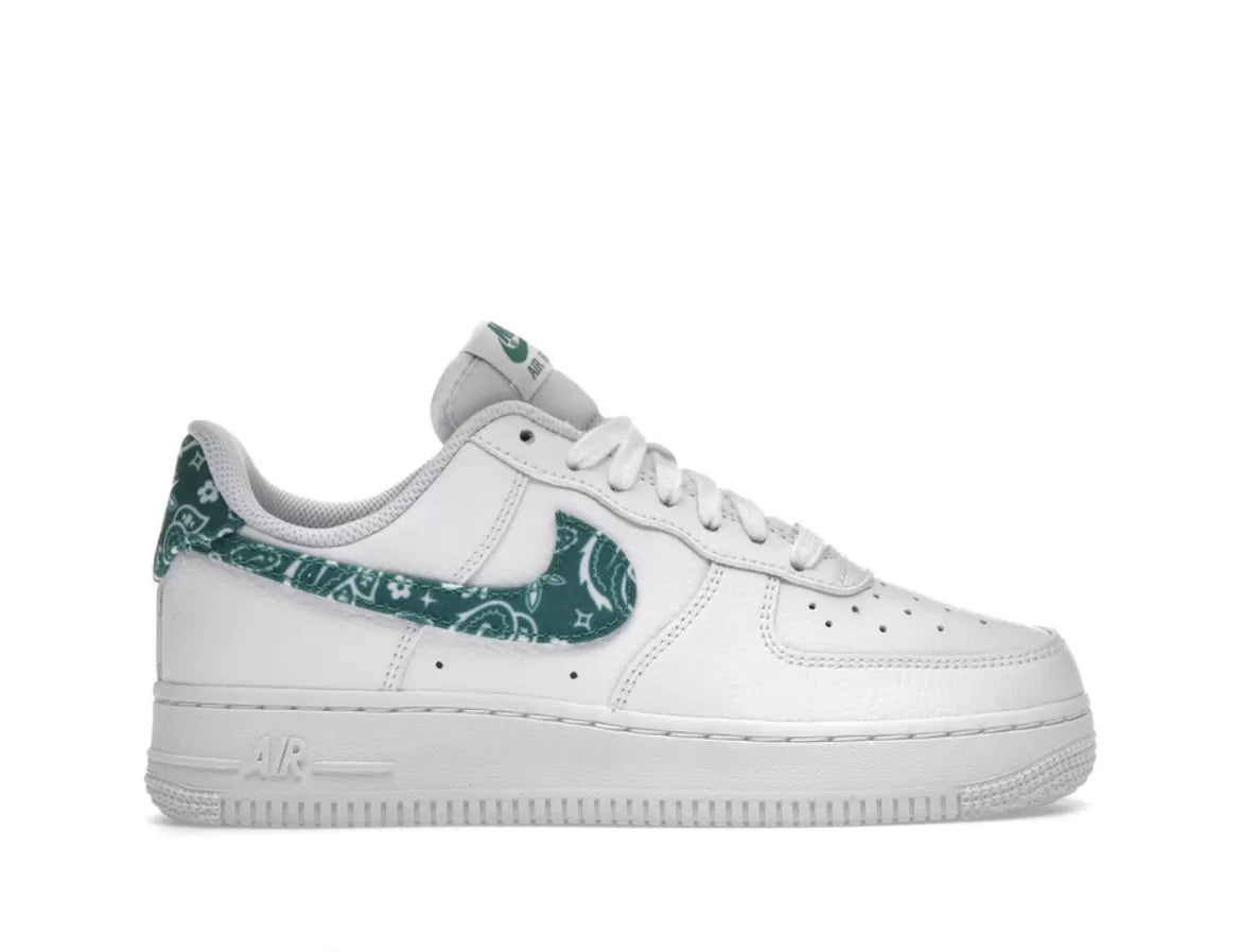 Nike Air Force 1 Low '07 Essential White Green Paisley (W)