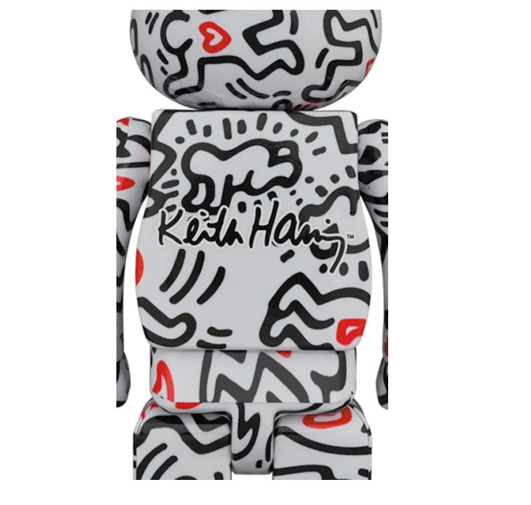 Bearbrick Keith Haring #8 100% & 400% Set