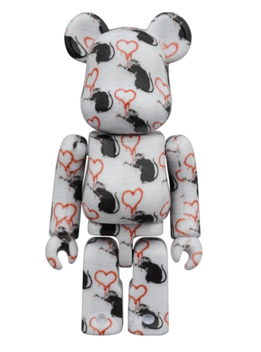 Bearbrick Love Rat 100% & 400% Set