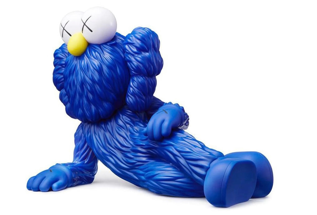 KAWS TIME OFF Vinyl Figure Blue