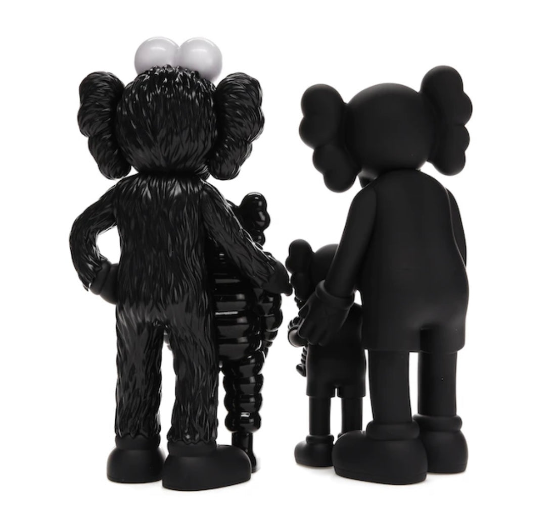 KAWS Family Vinyl Figures Black