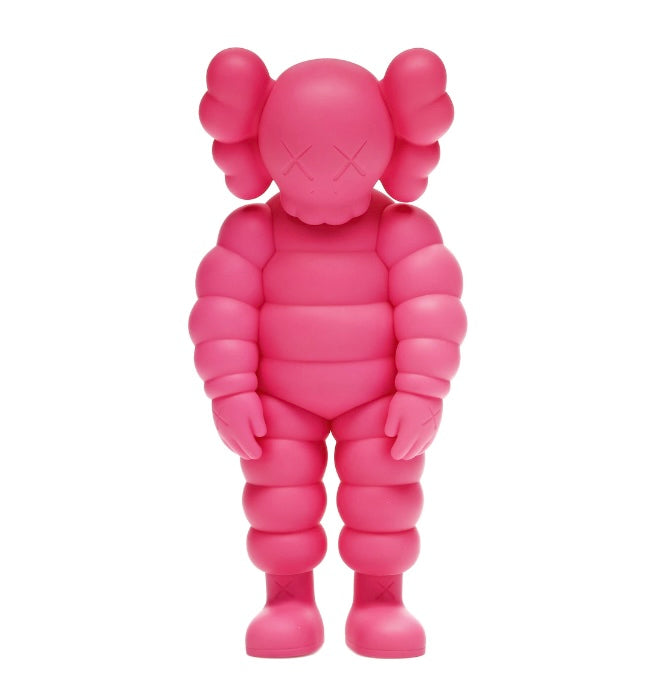 KAWS What Party Vinyl Figure Pink