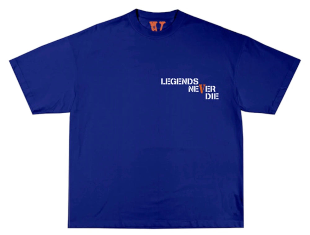 Juice Wrld x Vlone 999 Tee Blue
