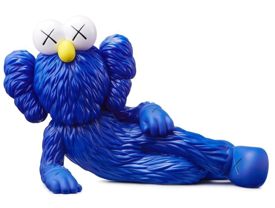 KAWS TIME OFF Vinyl Figure Blue