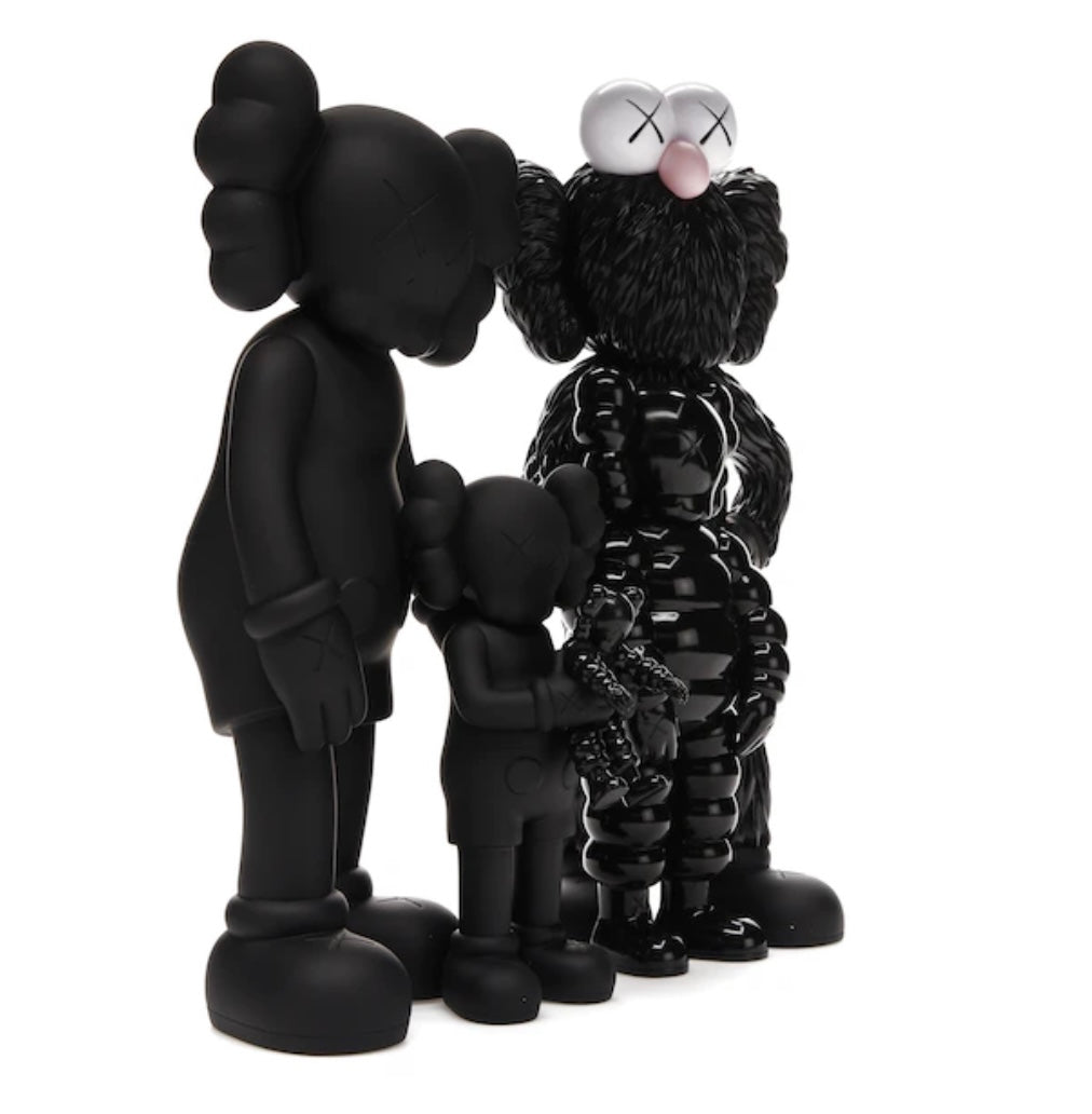 KAWS Family Vinyl Figures Black