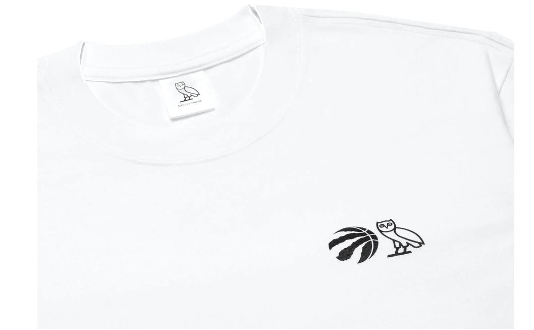 OVO x Raptors T-shirt White