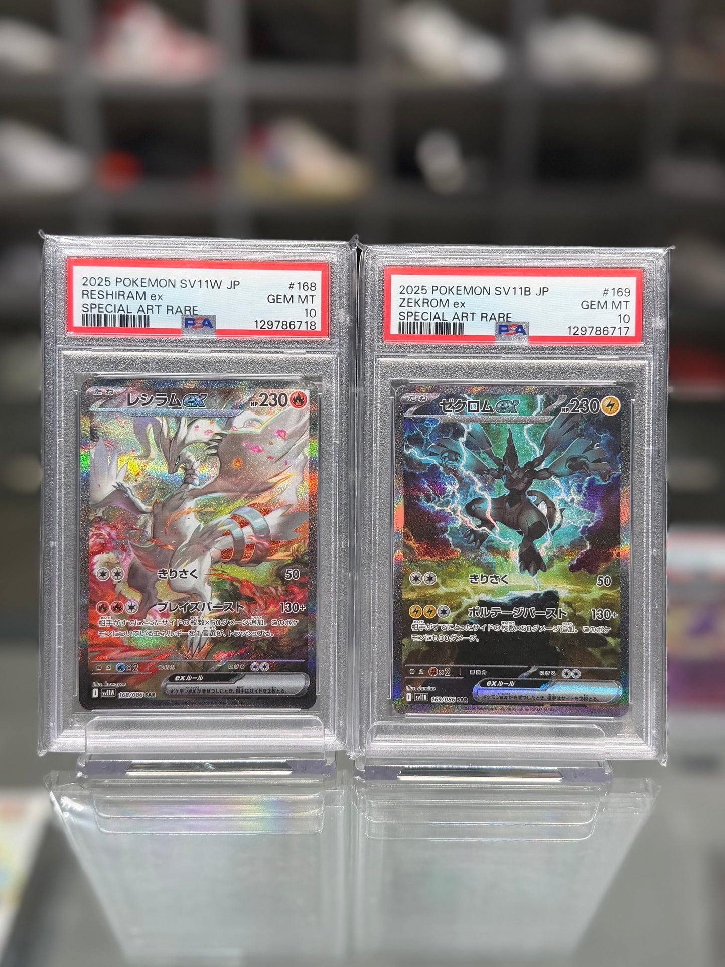 Sequential❗️2025 POKEMON SV11W JP
RESHIRAM ex
SPECIAL ART RARE 2025 POKEMON SV11B JP
ZEKROM ex
SPECIAL ART RARE