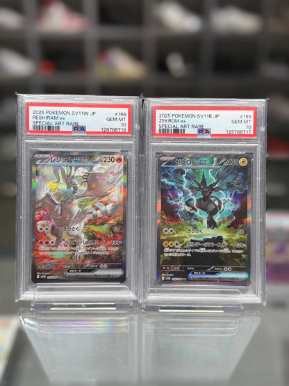 Sequential❗️2025 POKEMON SV11W JP
RESHIRAM ex
SPECIAL ART RARE 2025 POKEMON SV11B JP
ZEKROM ex
SPECIAL ART RARE