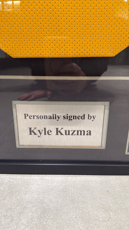 Kyle Kuzma Signed Lakers Jersey