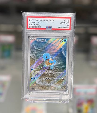 Sequential ! PSA 10 Charizard Venusaur Blastoise
SAR AR Complete Set Of 9 Pokemon Card 151 JP