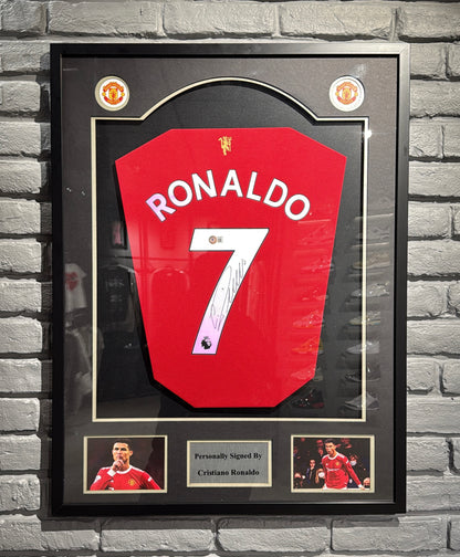 Cristiano Ronaldo Signed Manchester United jersey ✍️