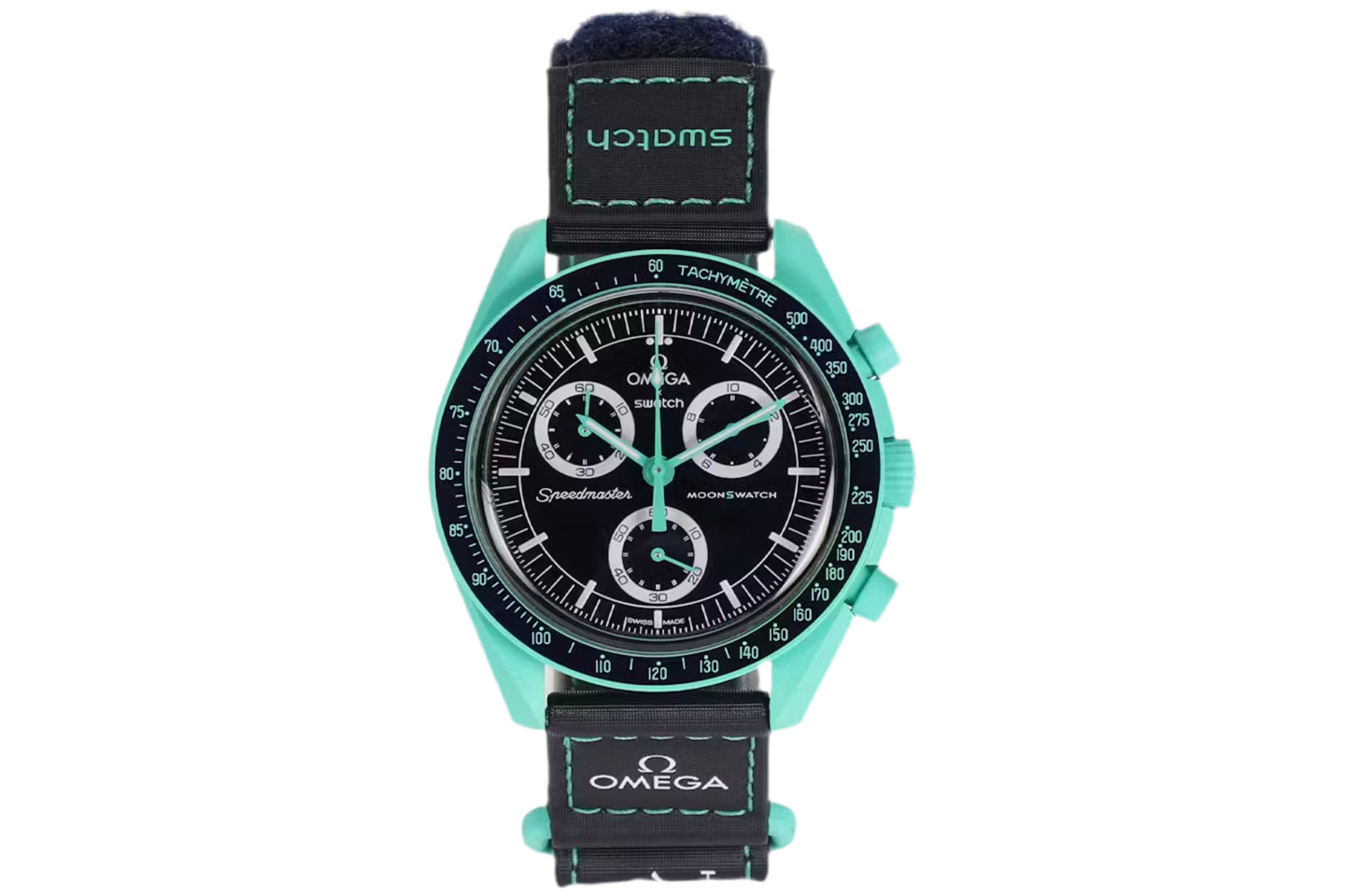 Swatch x Omega Bioceramic Moonswatch Mission On Earth Polar Lights
SO33L103