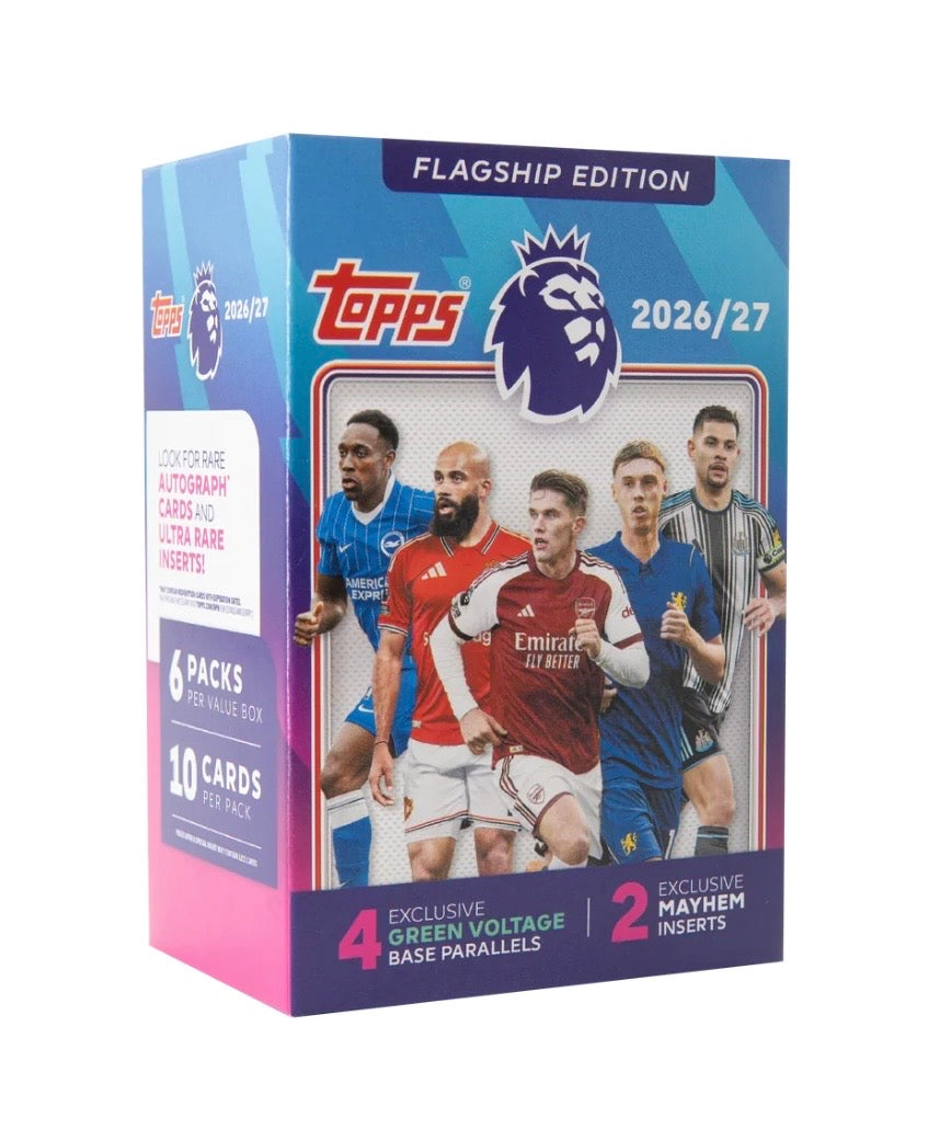 2026/2027 Topps Flagship Premier League Blaster Box
