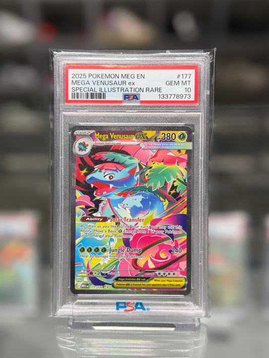 2025 POKEMON MEG EN
MEGA VENUSAUR ex
SPECIAL ILLUSTRATION RARE