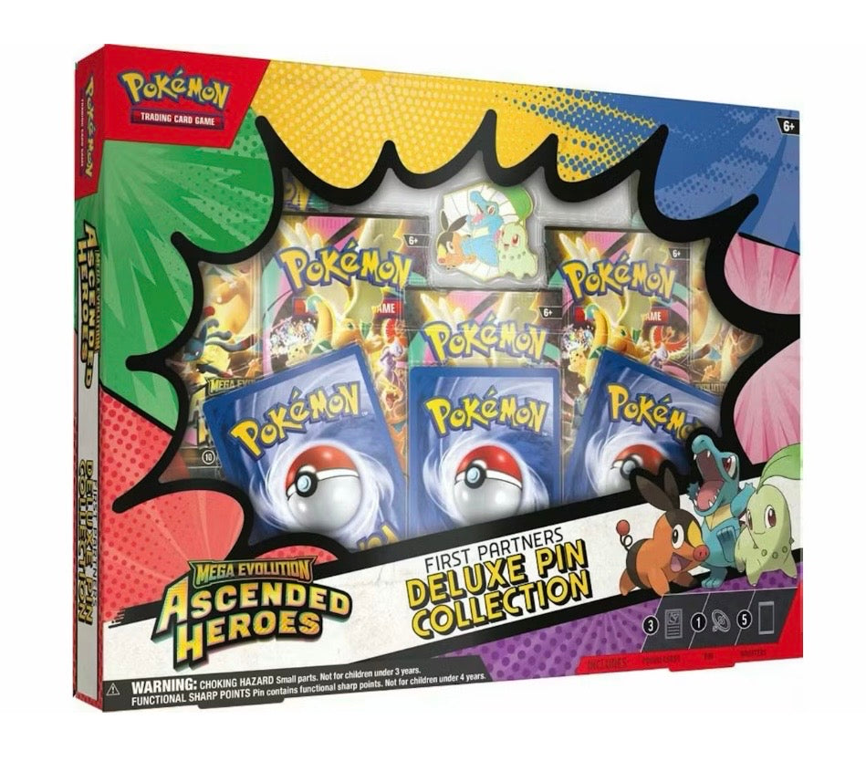 2026 Pokémon Mega Evolution
Ascended Heroes Deluxe Pin Collection Box
