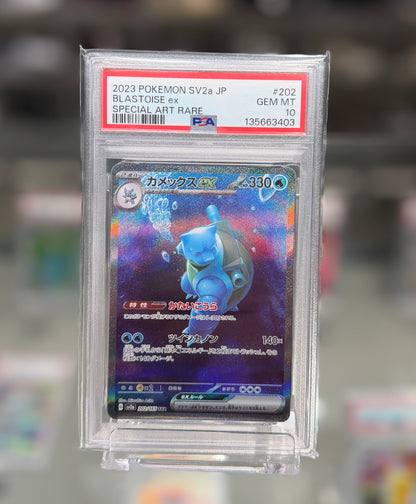 Sequential ! PSA 10 Charizard Venusaur Blastoise
SAR AR Complete Set Of 9 Pokemon Card 151 JP