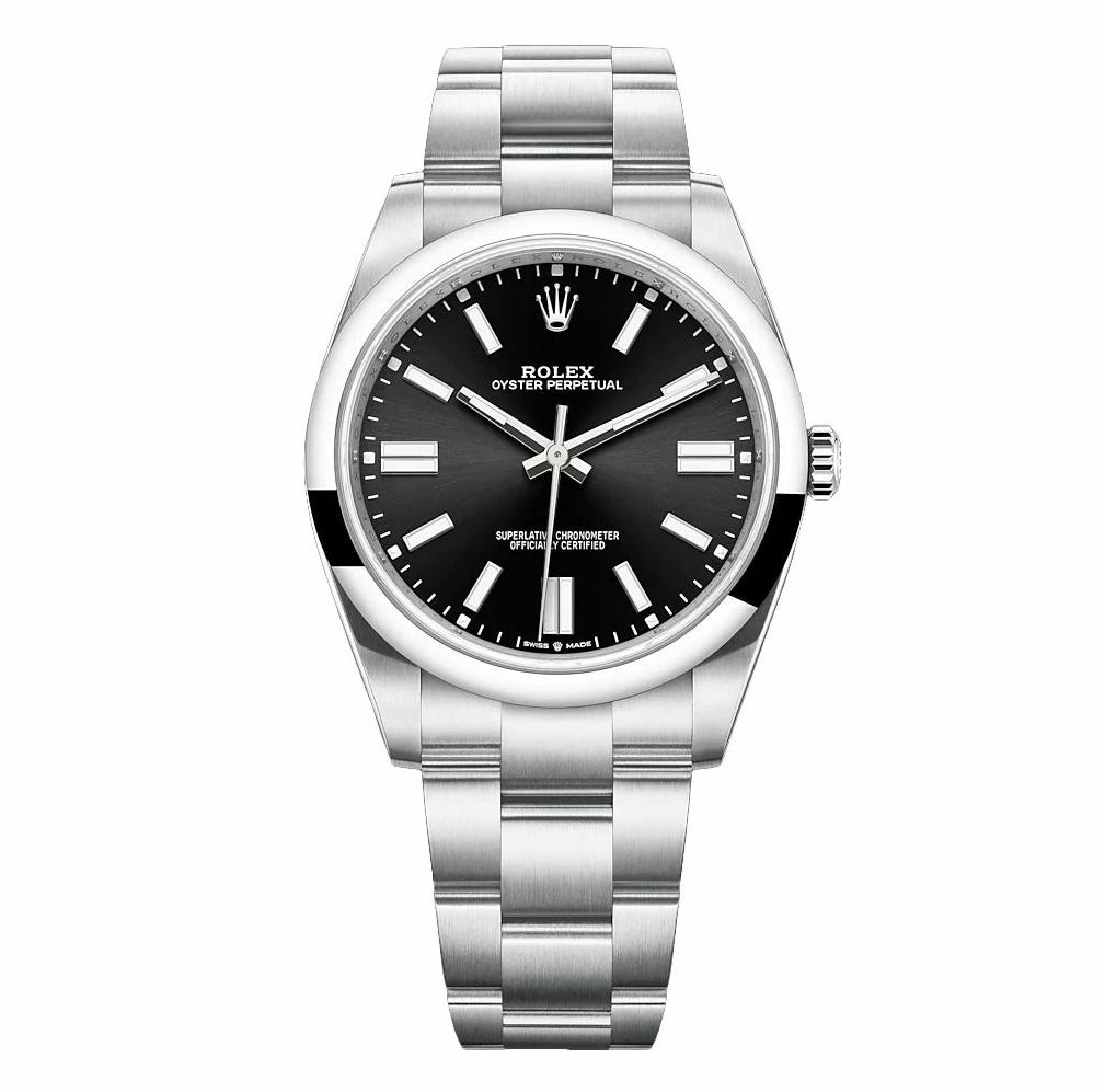 Rolex Oyster Perpetual black dial 2021