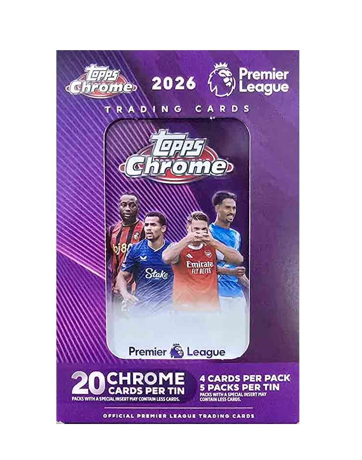 2026 Topps Chrome Premier League - Tin