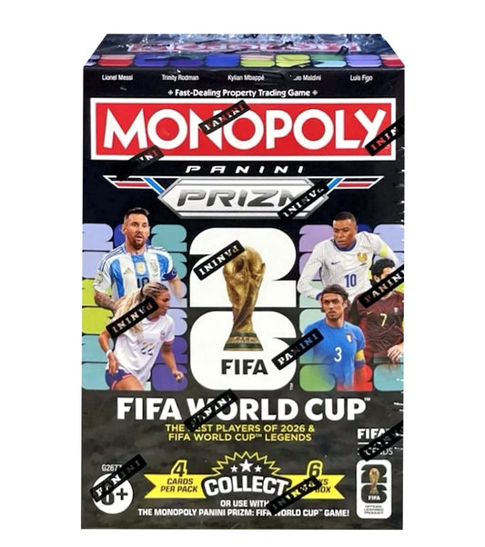 2026 Panini Prizm Monopoly FIFA World Cup Booster Box