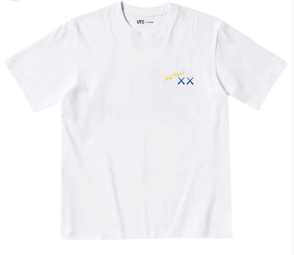 KAWS Uniqlo Warhol Banana Graphic Tee White