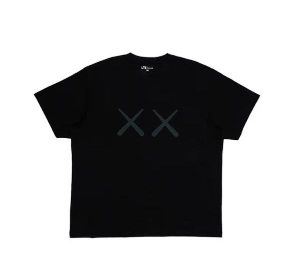 KAWS x Uniqlo Warhol UT Graphic Black T-shirt