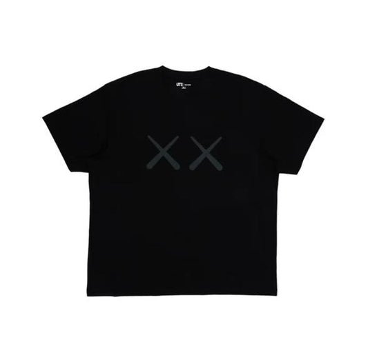 KAWS x Uniqlo Warhol UT Graphic Black T-shirt