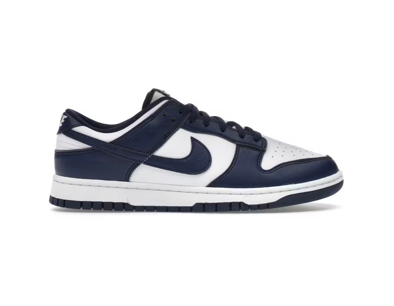 Nike Dunk Low White Midnight Navy