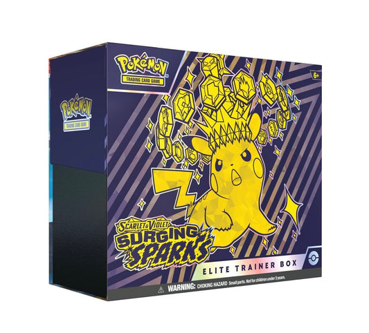Pokémon Scarlet & Violet
Surging Sparks Elite Trainer Box