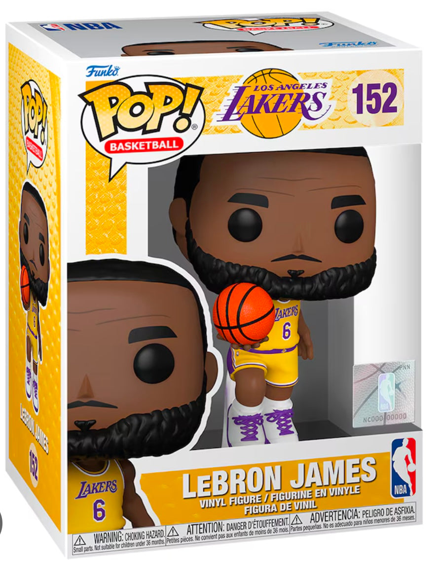 Los Angeles Lakers LeBron James #152 Funko Pop ! Vinyl Figure