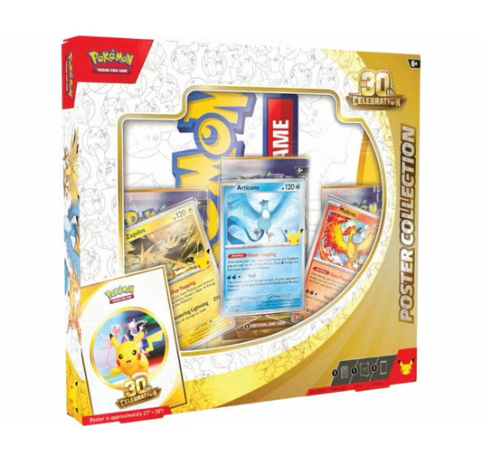 2026 Pokémon Mega Evolution
30th Celebration Poster Collection