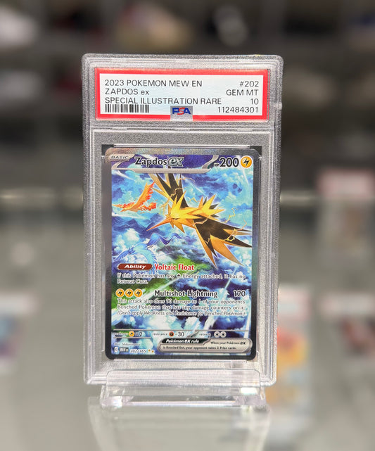 2023 POKEMON MEW EN
ZAPDOS ex
SPECIAL ILLUSTRATION RARE