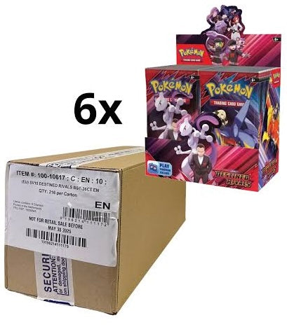 Sealed Destined Rivals Booster Boxes Case