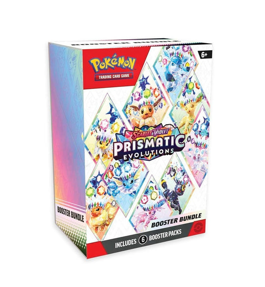Pokémon Scarlet & Violet
Prismatic Evolutions Booster Bundle