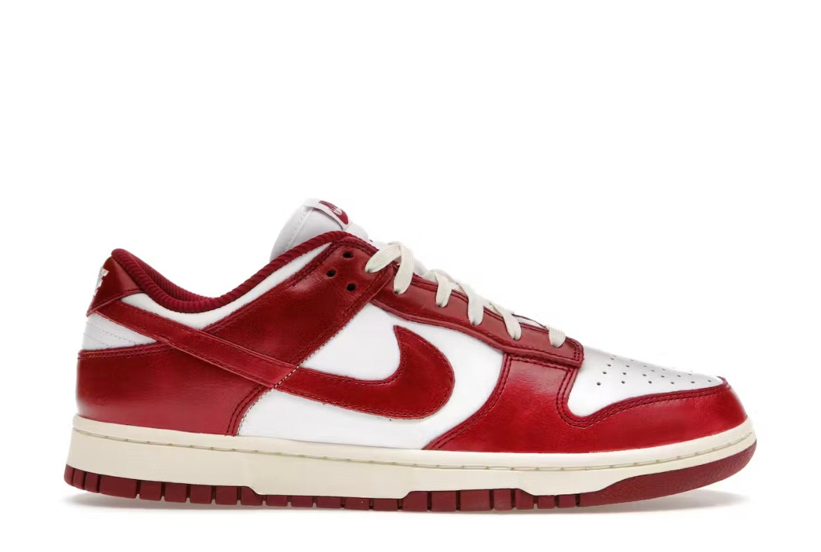 Nike Dunk Low PRM Vintage Team Red (W)