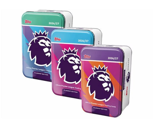 2026/2027 Topps Flagship
Premier League Super Tin Bundle