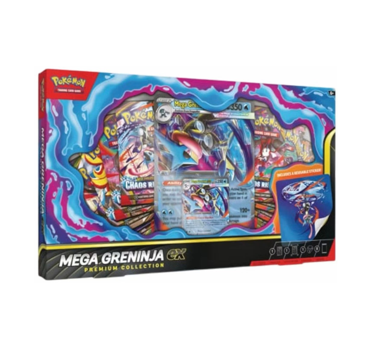 2026 Pokémon Mega Evolution
Mega Greninja Ex Premium Collection