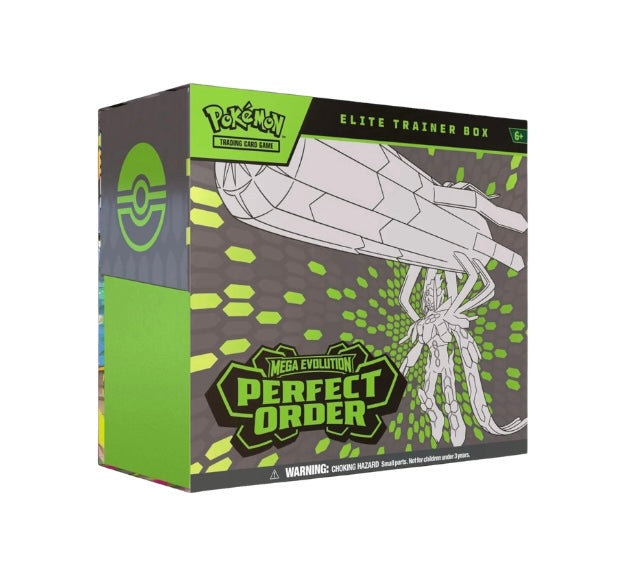 2026 Pokémon Mega Evolution
Perfect Order Elite Trainer Box