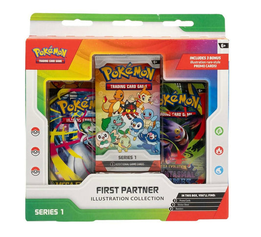 2026 Pokémon
First Partner Illustration Collection Series 1 Box