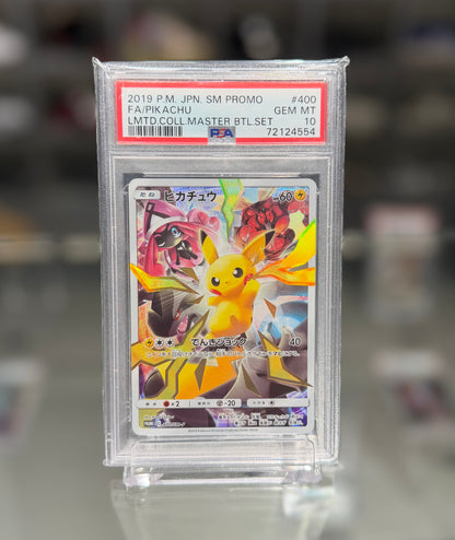 2019 P.M. JPN. SM PROMO FA/PIKACHU LMTD.COLL.MASTER BTL.SET