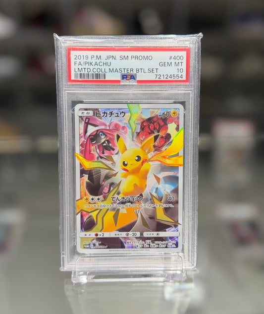 2019 P.M. JPN. SM PROMO FA/PIKACHU LMTD.COLL.MASTER BTL.SET