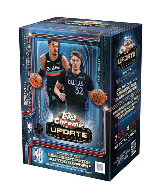 2025-26 Topps Chrome Update
Basketball Value Box