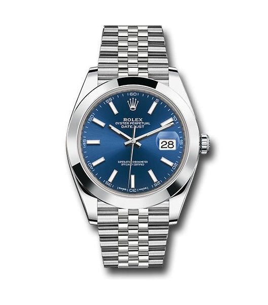 Rolex Datejust 41mm Smooth Blue jubilee 2020