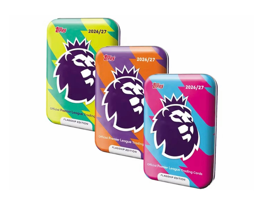 2026/2027 Topps Flagship
Premier League Mega Tin Bundle