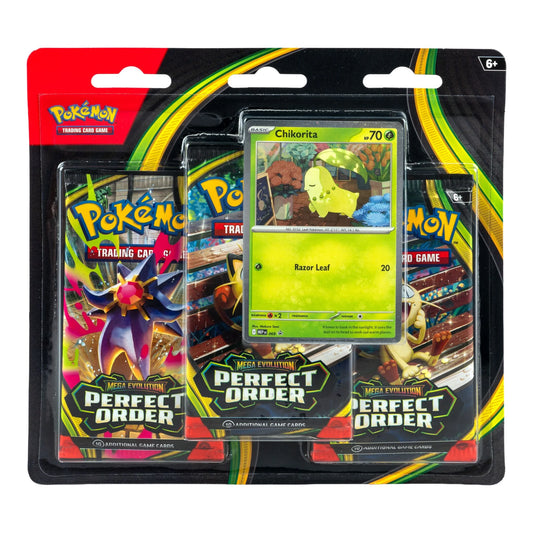 2026 Pokémon Mega Evolution
Perfect Order Chikorita Blister