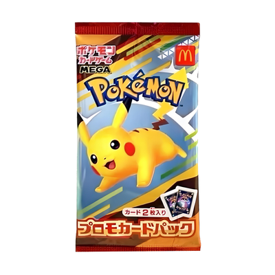Pikachu 020/M-P + Random1 McDonald's Promo Card Pack - Pokemon Japanese MEGA