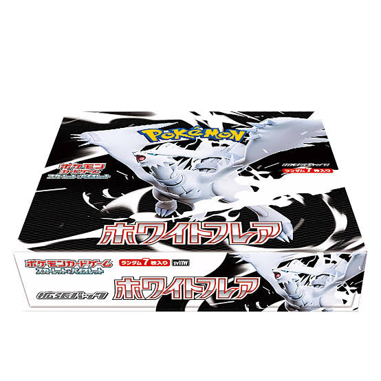 2025 Pokémon Scarlet & Violet
White Flare Booster Box (Japanese)