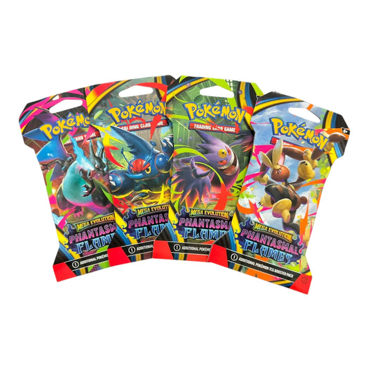 2025 Pokémon Mega Evolution
Phantasmal Flames Booster Pack