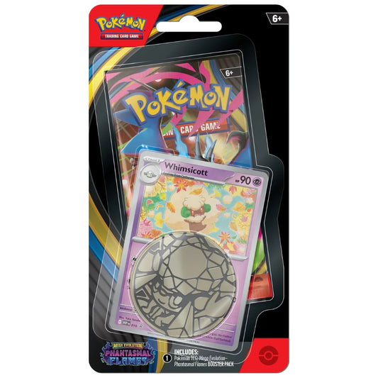 2025 Pokémon Mega Evolution
Phantasmal Flames Blister Pack